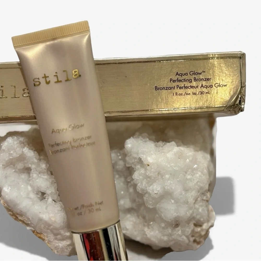 Stila Aqua Glow Bronzer Discontinued NEW IN DAMAGED BOX-RARE